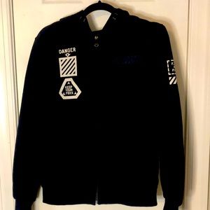 Men’s Hooded Zip Up Jacket Warm